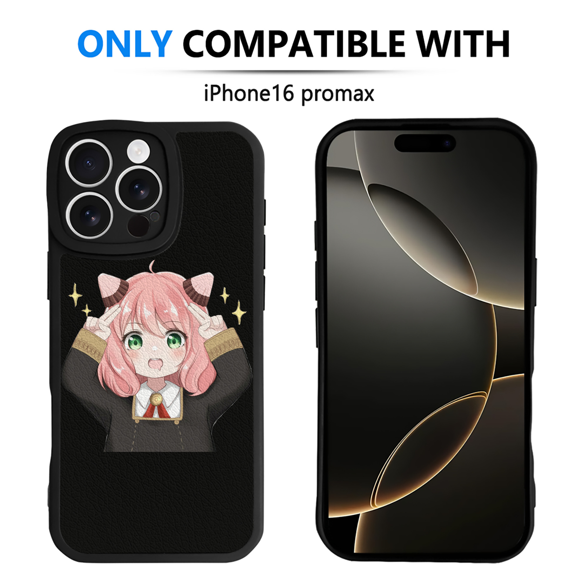 （画像用） SPY×FAMILY间谍家家酒 【iPhone 16シリーズ対応】シリコンスマホケース（レザー調） 材質：シリコン